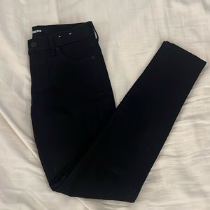 Express Black Jean Leggings Mid Rise 2R